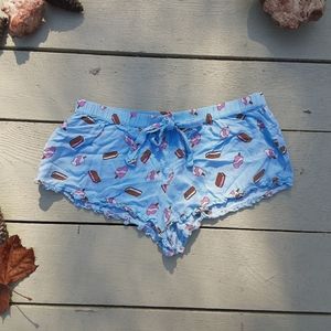 Forever 21 Ice Cream Lounge Shorts Sz Large